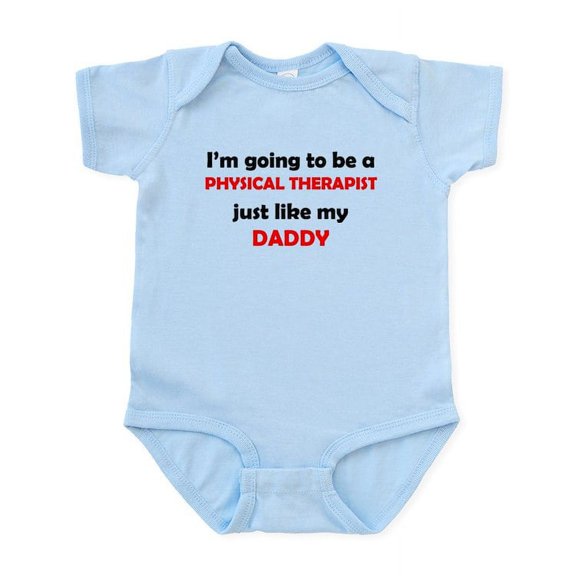 CafePress - Physical Therapist Like My Daddy Body Suit - Baby Light Bodysuit, Size Newborn - 24 Months