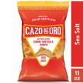 thumbnail image 2 of Cazo De Oro Fire Roasted Hatch Chili Corn Tortilla Chips – Kettle Style, 11oz 2 of 3