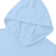 thumbnail image 6 of YunPes Boys Short Sleeve Hoodie,Youth Athletic Workout Pullover,Kids Sports Soccer Baseball Lightweight Hooded T-Shirt for Teen Girl, 6 of 8