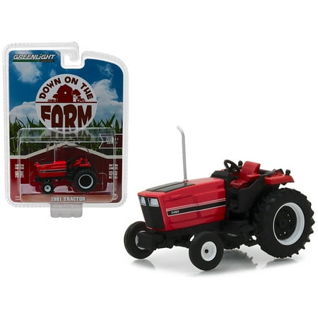 The Red Tractor 1981 Tractor 3488 Red and Black
