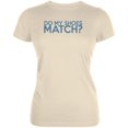 thumbnail image 1 of Do My Shoes Match Cream Juniors Soft T-Shirt, 1 of 1