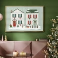 thumbnail image 6 of Festive Front Door Collection A - Framed Gallery Wrapped Holiday Canvas - 27 x 41 - Gold Frame, 6 of 8