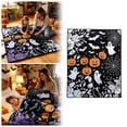 thumbnail image 3 of JuDWoC Halloween DIY Coloring Blanket Soft Flannel Fleece Blanket Gothic Ghost Blanket Colorable Halloween Throw Blanket for Couch Sofa Bed Decor 59.1*51.2in, 3 of 9