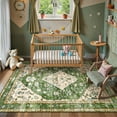 thumbnail image 5 of Wonnitar Bohemian Area Rug for Living Room 4x6 Soft Washable Rugs for Bedroom Vintage Non Slip Indoor Printed Carpet for Apartment Dining Room Kitchen Foyer RV, 5 of 8