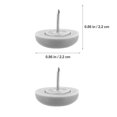 thumbnail image 2 of 50 piezas parte inferior de pata de mueble, 2 of 3