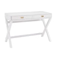 thumbnail image 1 of Riverbay Furniture White Writing Desk Rectangular, 1 of 3