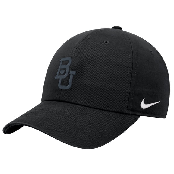 Men's Nike Baylor Bears Blackout Club Adjustable Hat