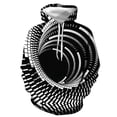 thumbnail image 1 of 2024 Sweat à Capuche Graphique 3D Vertigo, Mode Décontractée, Manches Longues, 1 of 4