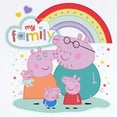 thumbnail image 2 of CafePress - Peppa Pig: My Family - Baby Light Bodysuit, Size Newborn - 24 Months, 2 of 4