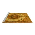 thumbnail image 2 of Ahgly Company Machine Washable Indoor Rectangle Persian Yellow Traditional Area Rugs, 7' x 9', 2 of 4