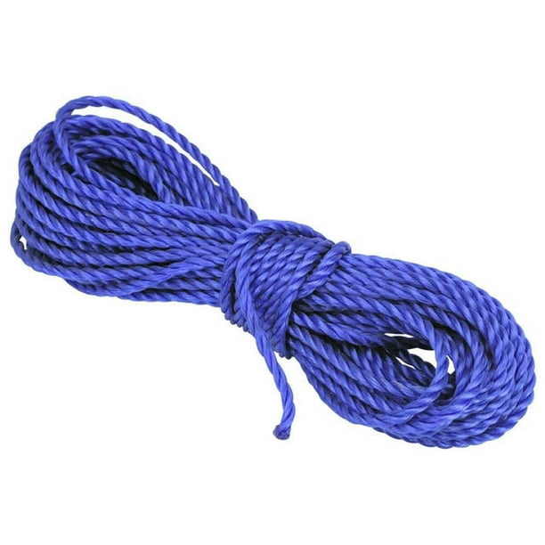 TWERS20 - ROPE POLY TWISTED 20FT ASSORTED COLORS ALL PURPOSE