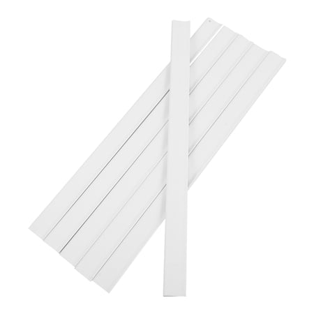 MOKKHNB 6-Pack White Plastic Bread Cutter Blade Protective Sleeves for Kitchen Saw Blade Safety Covers