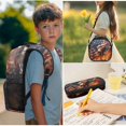 thumbnail image 5 of HUIACONG 4pcs Boys School Backpack Set, Patriotic Fire Eagle Boys Backpack with Lunch Box Set for Kids Teens, 17 Inch Cool Bookbag for Elementary Middle School, Travel Back Pack for Age 8-12, 5 of 7