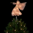thumbnail image 4 of Northlight 10" Gold Angel Tree Topper, Warm White Lights, 4 of 7