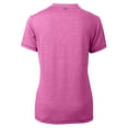 thumbnail image 3 of Women's Cutter & Buck  Light Pink Minnesota Twins Forge Heathered Stretch Blade Top, 3 of 3