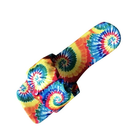 

Womens Sandals Flat Slippers Open Toe Comfy Print Beach Roman Shoes Flip Flop Summer Open Toe Slide Sandals Comfortable Flats Flip-Flops Sandal Casual Platforms Wedge Sandals Heeled Sandals A3818