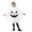 #5 White, variant on Krdevn Kids Halloween Hooded Cape, Funny Pumpkin Face Cosplay Poncho Costume for Party Dress‑Up,10-12 Years