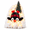 (Penguin Pose B – Red Plaid Hat), variant on Penguin Christmas Stair Snow Decor, Indoor Lighted Banister Decorations, 5-Piece Winter Penguin Staircase Display with Warm Glow for Railing, Landing, Hallway Holiday Decoration