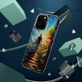 thumbnail image 4 of DistinctInk Hybrid (Acrylic / TPU) Clear Slim Fit Case for Apple iPhone 13 Pro (6.1" Screen) - 2 Corinthians 5:17 - The Old Gone, the New Here, 4 of 8