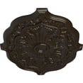 thumbnail image 3 of 36"W x 26"H x 1 1/2"P Pesaro Ceiling Medallion, Hand-Painted Stone Hearth, 3 of 4