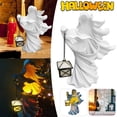 thumbnail image 2 of Adorno de Fantasma de Halloween con Linterna, Estatua de Resina de Ahorro de Energía para Decoración de Jardín y Patio, Color, 2 of 5