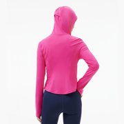 CAMEL Women's Quick-dry Athletic Rash Guards Jacket