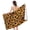 Bronze, variant on Leopard Beach Towel 32 X 52 Inch, Microfiber Vintage Animal Print Bath Towel, Quick Dry Sand Resistant For Pool Sports