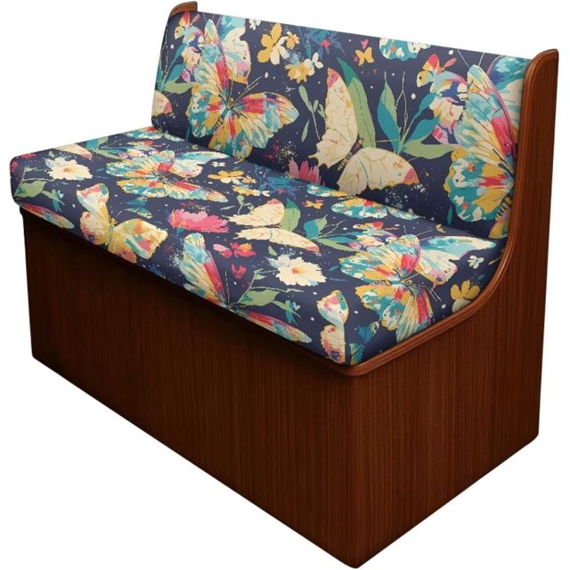 Butterflies RV Seat Covers Breathable Soft Slipcover Cushion Cover Decor Camper Slip Covers for RV Furniture Protectors