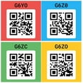 QR Code Smart Labels Color Coded Scannable Stickers for Storage Bins