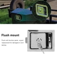 thumbnail image 3 of Toolbox Latch, Flush Mount Tool Box Paddle Latches Stainless Steel  For RVs Trucks Trailers, 3 of 8