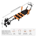 Stretch Bar Machine Electric Full Body Traction & Stretch Machine with Remote for Back Pain ...