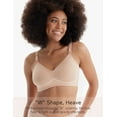 thumbnail image 4 of Momcozy Nursing Bras for Breastfeeding, Seamless Ultra Comfort Maternity Bra, Natural Shape, Pregnancy Sleep Bralette, Beige, 4 of 11