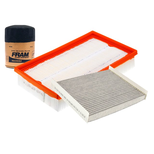 Kit De Filtro de Aire, Filtro de Aceite Sintético y Filtro de Cabina 3 PIEZAS Compatible con Mercury Milan L4 2.5L DE 2010 A 2011