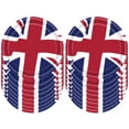 thumbnail image 1 of AMERTEER Union Jack Tableware Tablecloth/Paper Plates/ Napkins / Cups / Spoons / Fork / Triangle Flags Banner Dinnerware ，2 tablecloths, 1 of 10