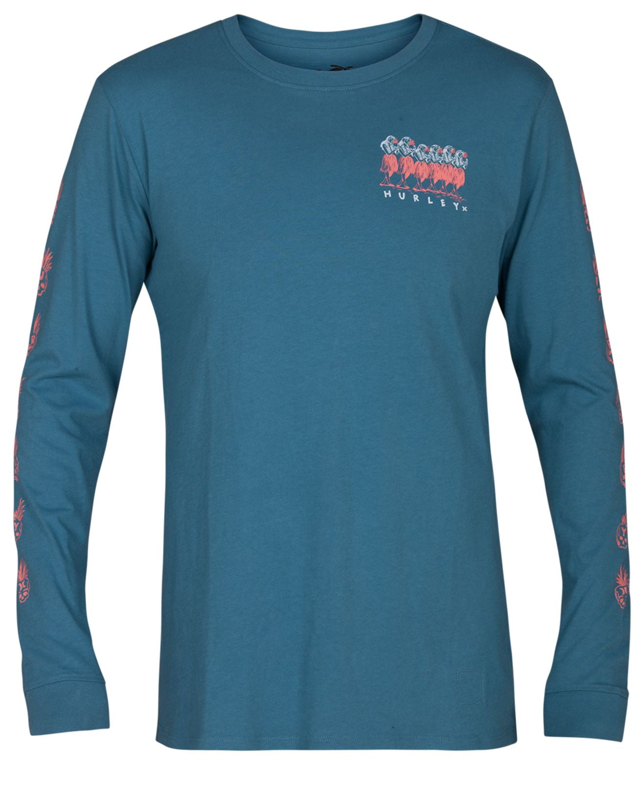 Hurley - Mens T-Shirts Large Graphic-Print Crewneck Tee L - Walmart.com - Walmart.com