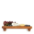 thumbnail image 7 of Twine Acacia Wood Footed Serving Board for Home Kitchen Decor, Riser Tray, 7 of 7