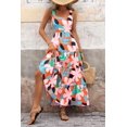 thumbnail image 3 of Vestido PRETTYGARDEN Floral Maxi sin Mangas con Volantes XXL, 3 of 8