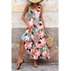 thumbnail image 3 of Vestido PRETTYGARDEN Floral Maxi sin Mangas con Volantes XXL, 3 of 8