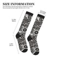 thumbnail image 4 of Sikiie Bicycles Parts 1 Pairs Compression Socks for Men and Women 15-20 mmHg Running Support Socks, 4 of 7
