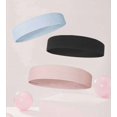 thumbnail image 1 of RV Diademas deportivas （45*4cm）, 3PCS Diadema para mujer, Diademas elásticas, Diademas para yoga, Diademas para correr Accesorios para el cabello de entrenamiento deportivo Rojo Verde, 1 of 5