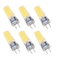 thumbnail image 1 of 6PCS GY6.35 Bulb 5W COB Light Bulb 500lm Silicone Ceiling Lamp Bulb for Living RoomCold White, 1 of 9