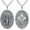 A05-Hecate, variant on Triple Moon Goddess Necklace 925 Sterling Silver Hecate Necklace Wiccan Protection Necklace Hecate Sigil Pendant Amulet Talisman Witchcraft Witch Pagan Jewelry Gifts for Women Men
