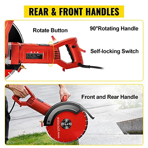 Electric concrete sale cut off saw