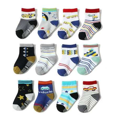 

2020 autumn and winter new products cartoon s socks indoor floor socks boys socks wholesale KB129 (12 pairsgroup) Please take multiples of 12 12-14 (recommended 1-3 years old)