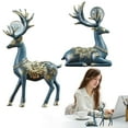 thumbnail image 2 of 2PCS Christmas Reindeer Table Ornaments Christmas Decoration Indoor Decoración De Navidad Para Sala Decoracion Navideña Interior Christmas Decorations for Home Indoor Outdoor, 2 of 9