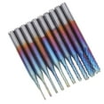 thumbnail image 4 of End Mill Engraving Bits, Carbide Spiral 0.8-3.175mm CNC Router Bit End Mill  For Mould For Plastic For PCB, 4 of 8