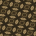 thumbnail image 1 of Ahgly Company Indoor Square Patterned Light Brown Area Rugs, 8' Square, 1 of 6