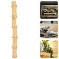 thumbnail image 3 of 3pcs Bearded Dragon Tank Decor Reptile Tree Branch Suction Cup Type Wood Branch Lizard Climbing Toy, 3 of 8