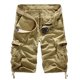 thumbnail image 1 of Pantalones de trabajo casuales holgados de moda para hombre, pantalones cortos multibolsillos de talla grande k19, se pueden fotografiar, 1 of 5
