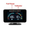 thumbnail image 3 of 2 IN 1 Fuel Level Gauge Voltmeter With Fuel Float Sensor LCD Car Meter Voltmeter For Motorcycle Auto Fuel Flow Sensor 0-190 Ohm ,Rugged Construction, 3 of 5